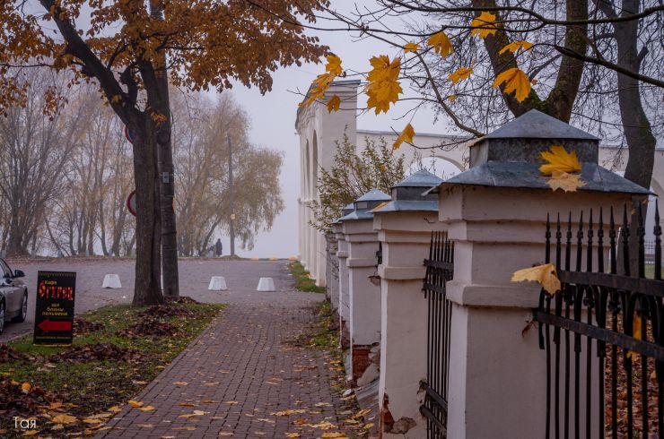 Фотографии Новгородского Кремля осень