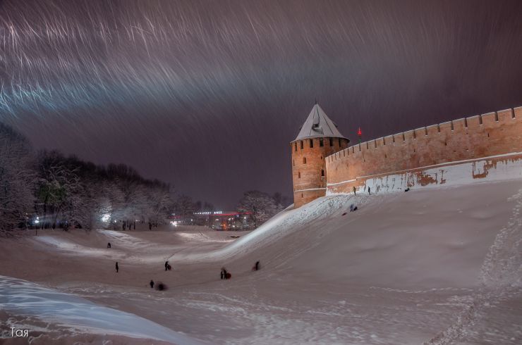 Фотографии Новгородского Кремля зимой