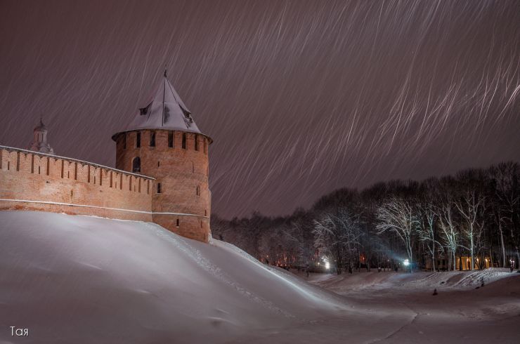 Фотографии Новгородского Кремля зимой